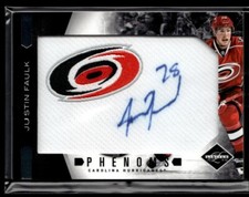 2011-12 Panini Limited auto Justin Faulk Rookie Auto 078/299 #228 H8R3A