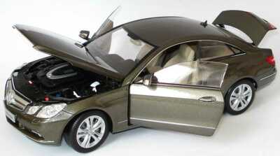 NOREV 2010 MERCEDES E CLASS COUPE STANNIT GREY (DEALER) 1:18