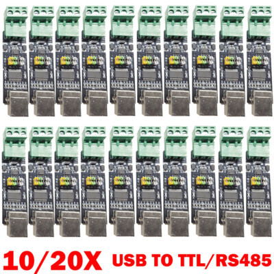 10/20pc USB to RS485 For FTDI Interface TTL Serial Adapter FT232RL 75176 Module