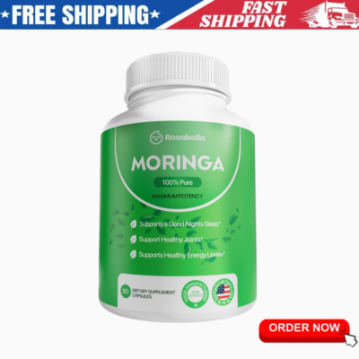 #ad Rosabella Moringa Powder Capsules 800mg of Pure Nutrient US Shipping $13.68