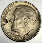1964 - P Roosevelt Dime - Circulated Condition - 90% Silver - US Coin - 3980