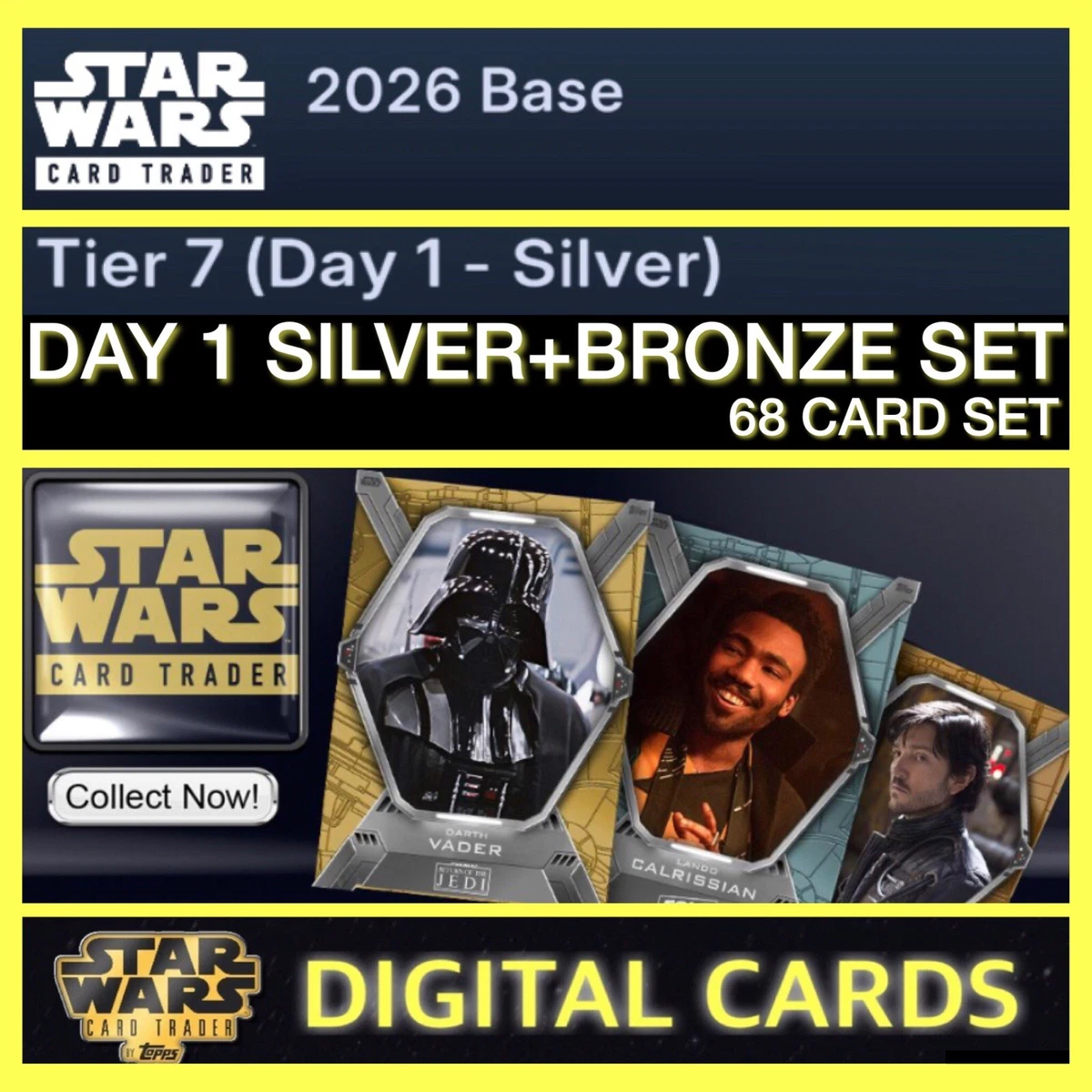Topps Star Wars Collectable Trading Cards for sale | eBay