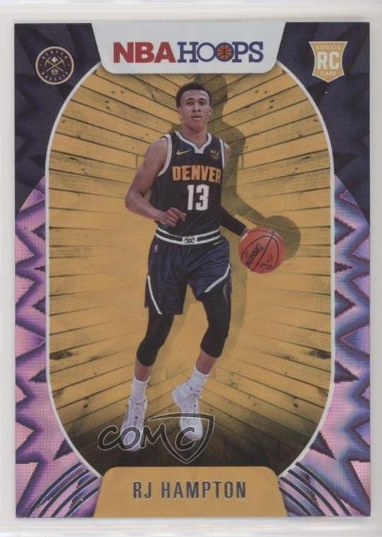 2020-21 Panini NBA Hoops Purple Explosion RJ Hampton #239 04ag