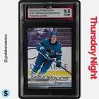 2024 UPPER DECK SERIES 2 #451 MACKLIN CELEBRINI YOUNG GUNS RC ROOKIE KSA 9.5