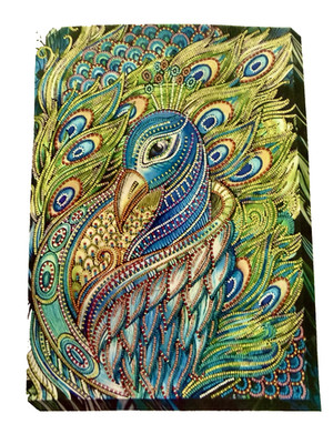 Sunny Pony 10k Czech Beads Embroidery Kit  The Princess Of Peacock  NEW