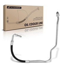 A-Premium Inlet Lower Engine Oil Cooler Line Hose Assembly Compatible with Ch...