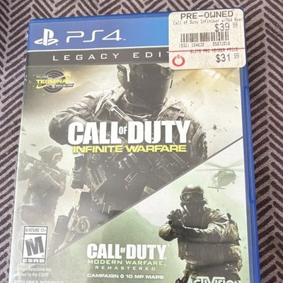 Call of Duty Infinite Warfare, Black Ops III, Tom Clancy's The Division PS4 Lot 