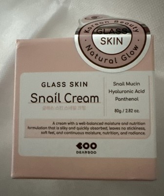 New Sealed Dearboo Korean Glass Skin Snail Cream Exp.05/2028