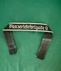 German WWII Vintage Military Officer Uniform Cuff Title Army Collectible