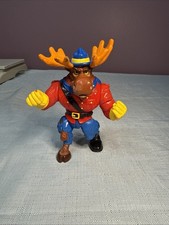 VINTAGE 1992 PLAYMATES TEENAGE MUTANT NINJA TURTLES TMNT MONTY MOOSE FIGURE