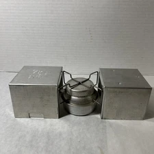 Vintage Jiffy Heat  Alcohol Stove, Clay Manufacturing Company, Pontiac, MI Cool!