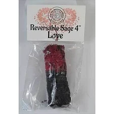 4" Love reversable smudge stick
