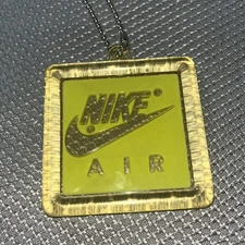 Nike Air Hang Tag Neon Green Yellow Air Max Retro Jordan rare LeBron Kobe Zion X