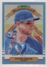 2019 Donruss Optic Diamond Kings Carolina Blue Prizm 21/50 Justin Smoak #4 9ut