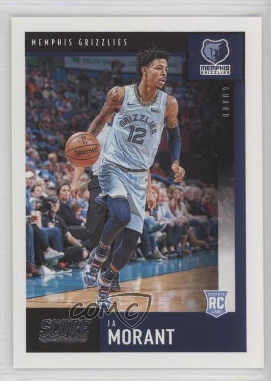 2019-20 Panini Chronicles Score Ja Morant #632 Rookie RC