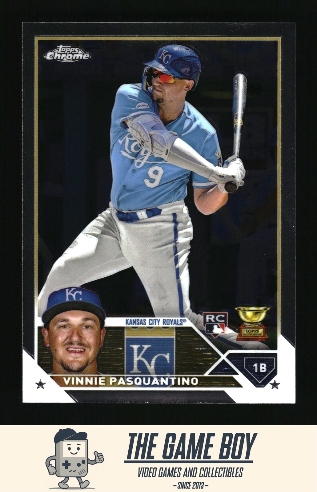 2023 Topps Chrome #119 Vinnie Pasquantino Kansas City Royals RC