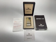 im corona very rare series 20  lighter with box & papers made in japan dave