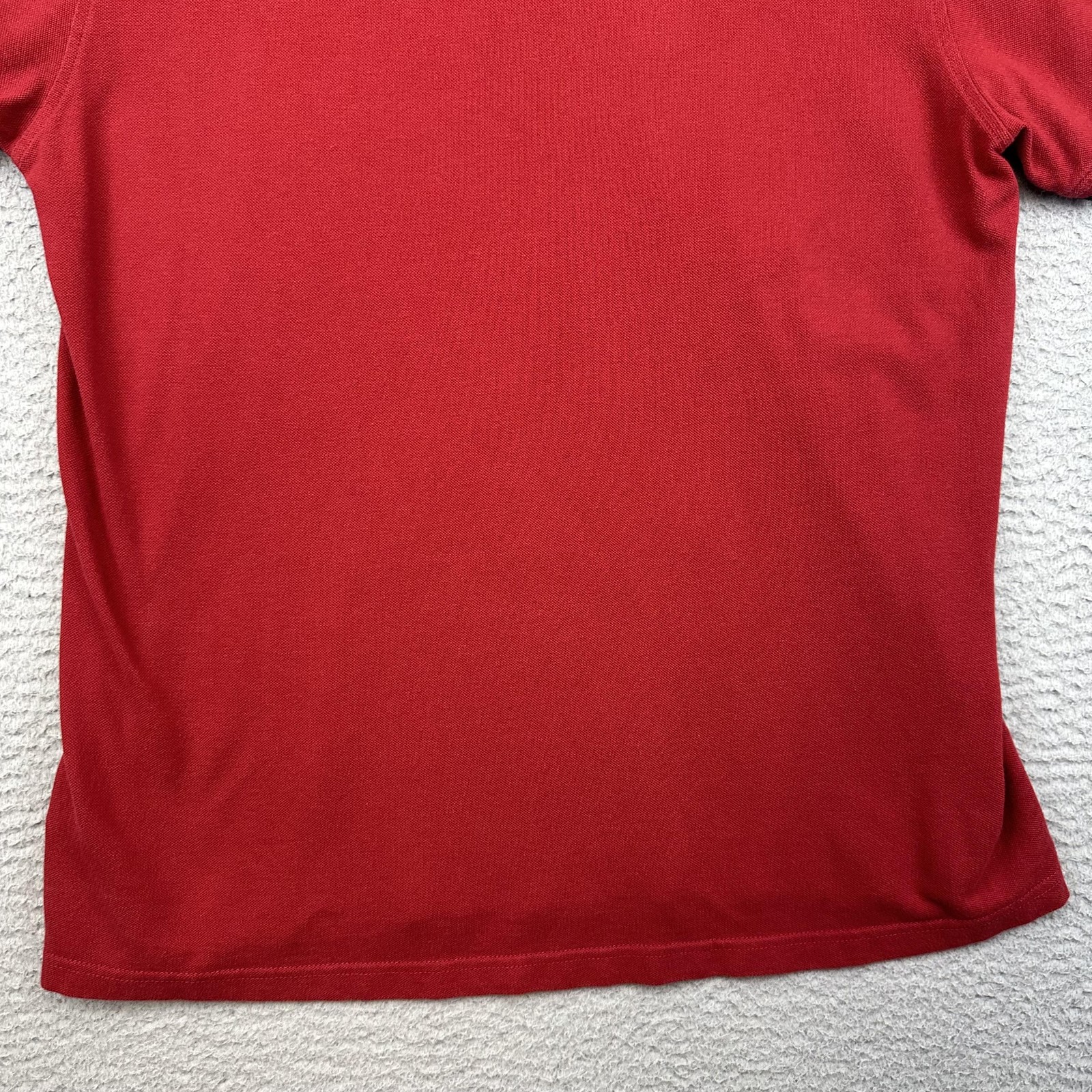 True Religion Polo Shirt Youth Large Red Cotton Casual Short Sleeve Embroidered thumbnail 8