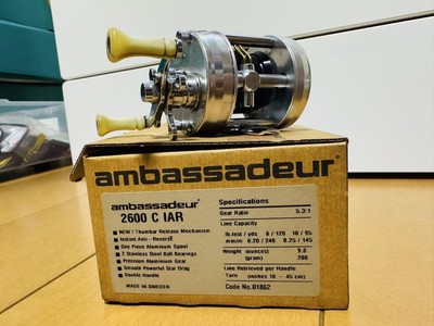 Abu Garcia Ambassadeur 2600C エリート未使用 Ambassadeur IAR 2600C
