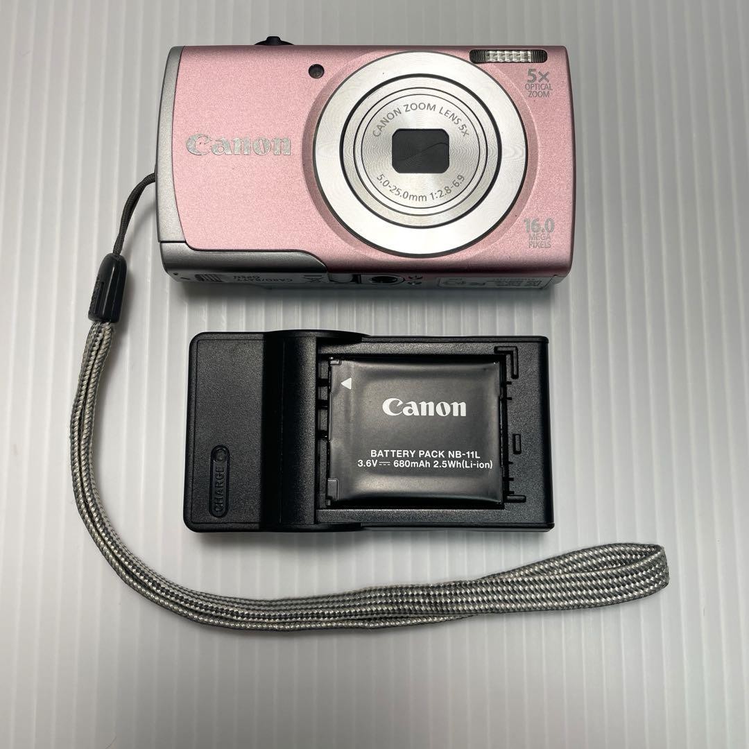 Canon PowerShot A2600 pink PC1899 ピンク Canon PowerShot A2600 Pink Digital Camera PC1899 with