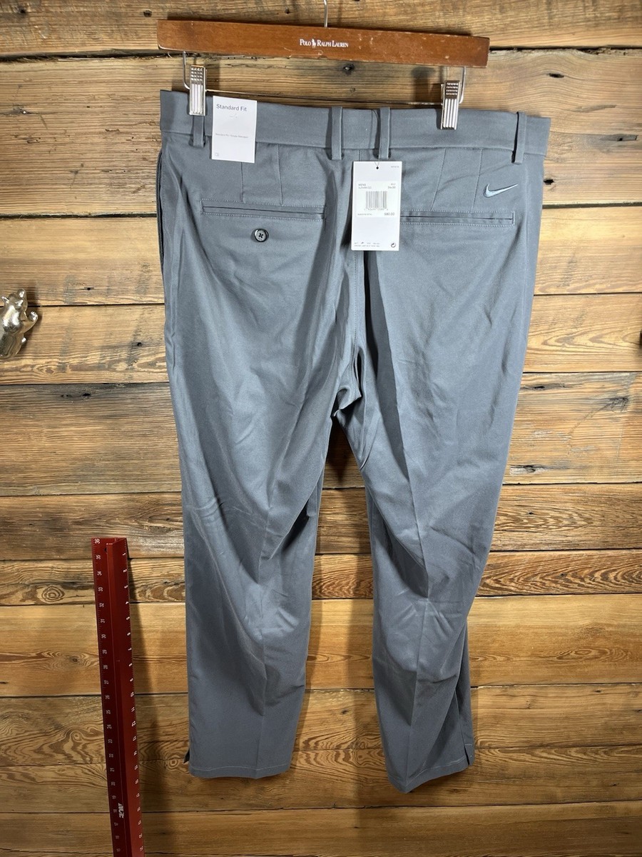 Nike Flex Golf Pants AJ5489-021 Smoke Grey 34x30 Dri-FIT Stretch