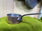 Vintage 5”x2.5” stamped french copper pan sauce pan made in france — photo 1