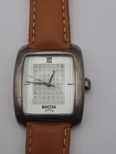 Men's Boccia Men's Titanium Quartz Watch New Battery Working