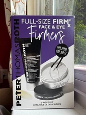 Peter Thomas Roth Full size Face and Eye Firmers 2 piece set.