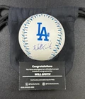 WILL SMITH SIGNED LOS ANGELES DODGERS BASEBALL W/ FANATICS CERT AUTO (C)
