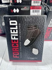 1X Forcefield Unisex Adult Shoe  Boot Crease Protector Preventer, White, Medium