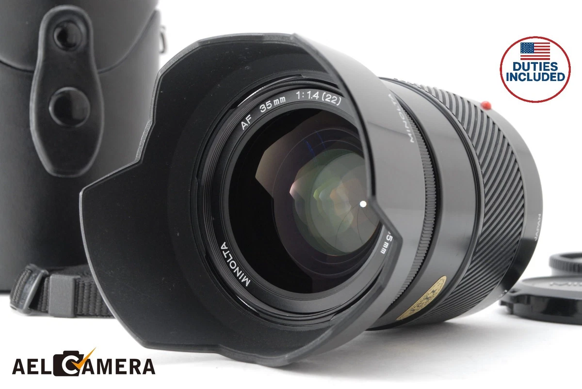 35mm Focal f/1.4 Camera Lenses for Minolta for sale | eBay