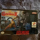 New ListingKonami Super Castlevania IV Nintendo SNES Action Adventure Manual NTSC-U/C