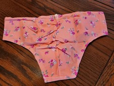 NEW VICTORIA'S SECRET PINK XTRA LOW RISE COTTON HIPSTER PANTIES 370822 floral M