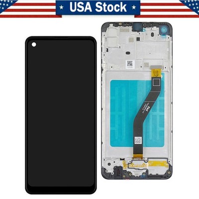 Replacement For Samsung Galaxy A21 SM-A215U LCD Touch Screen Digitizer + Frame