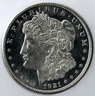 *1921 S MORGAN DOLLAR* *MS+++* *PROOF LIKE* NR #CVIP55