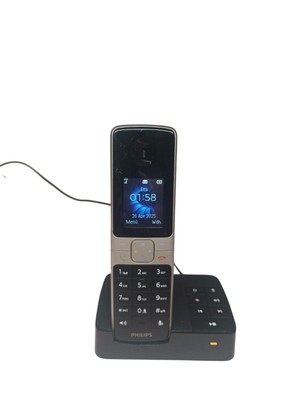 Philips D6351B/38 DECT Telefon Schnurlostelefon Mit Anrufbeantworter Schwarz 