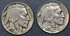 1930-P-S 5C BUFFALO NICKELS (2)  KM# 134 Grade: F and Better  A7280