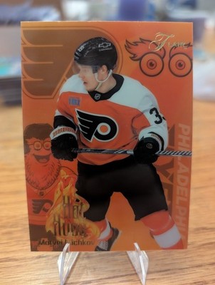 MATVEI MICHKOV! 2025-26 Flair Hockey Hot Hues Philadelphia Flyers