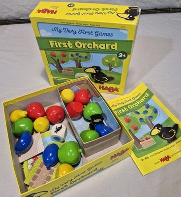 HABA My Very First Games First Orchard cooperative game Free Play Colors Shapes