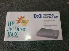 HP JetDirect 150X External Print Server w/ Power Adapter New 