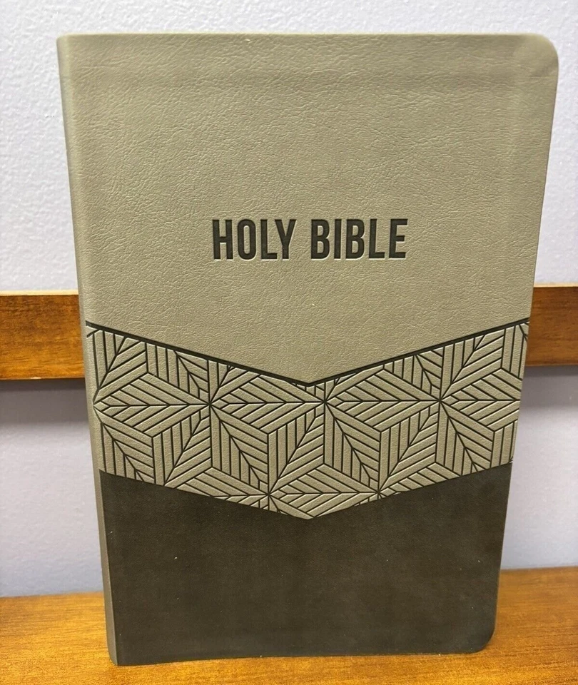 KJV Bible Giant Comfort Print Red Letter Edition Brown Leathersoft BRAND NEW! - Image 4 of 4