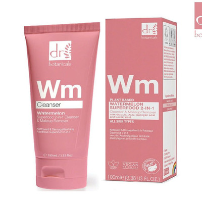 Dr Botanicals Vegan Hydrating Cleanser & Makeup Remover 100ml