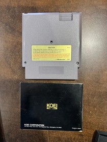 Nobunaga&rsquo;s Ambition Nintendo NES COMPLETE CIB - Free Shipping!!