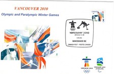2010 Winter Olympics Vancouver Canada Curling Cover /Postcard 2026 Milan