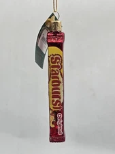 Old World Christmas Starburst Candy Glass Ornament  5 inch Multicolor