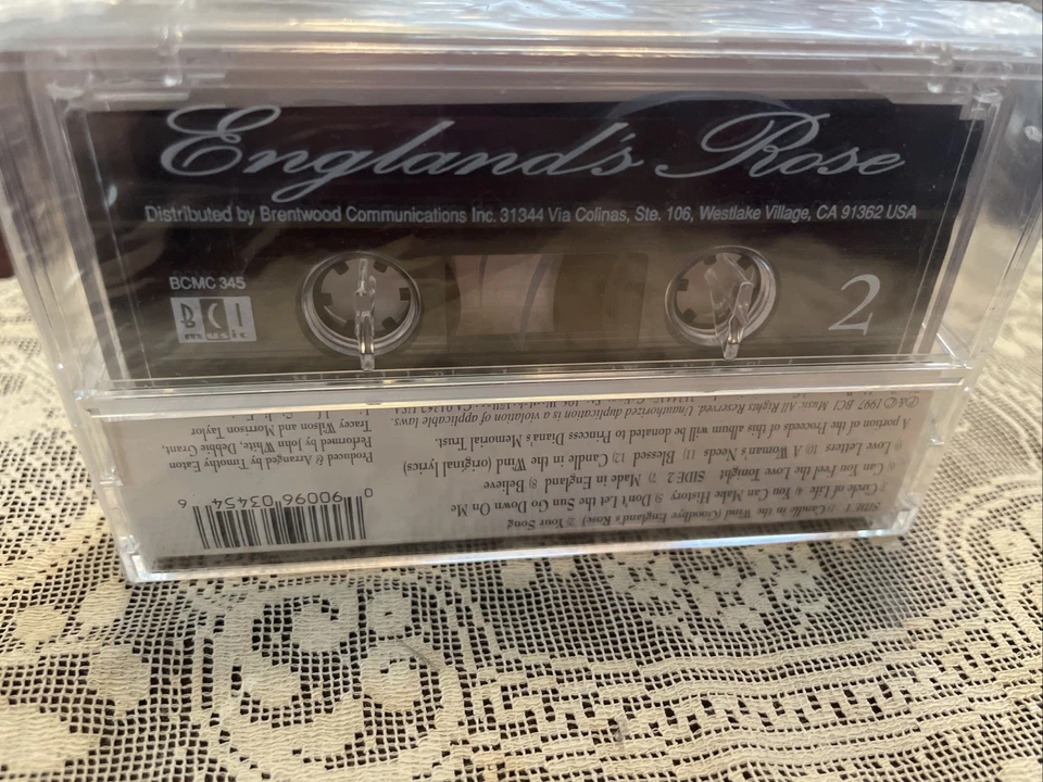 Englands Rose: A Tribute to Elton John ~ Various Artists ~ Pop Cassette ~ New - Image 3 of 4