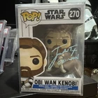Funko Pop Star Wars Clone Wars Obi-Wan Kenobi 270 James Arnold Taylor Autograph