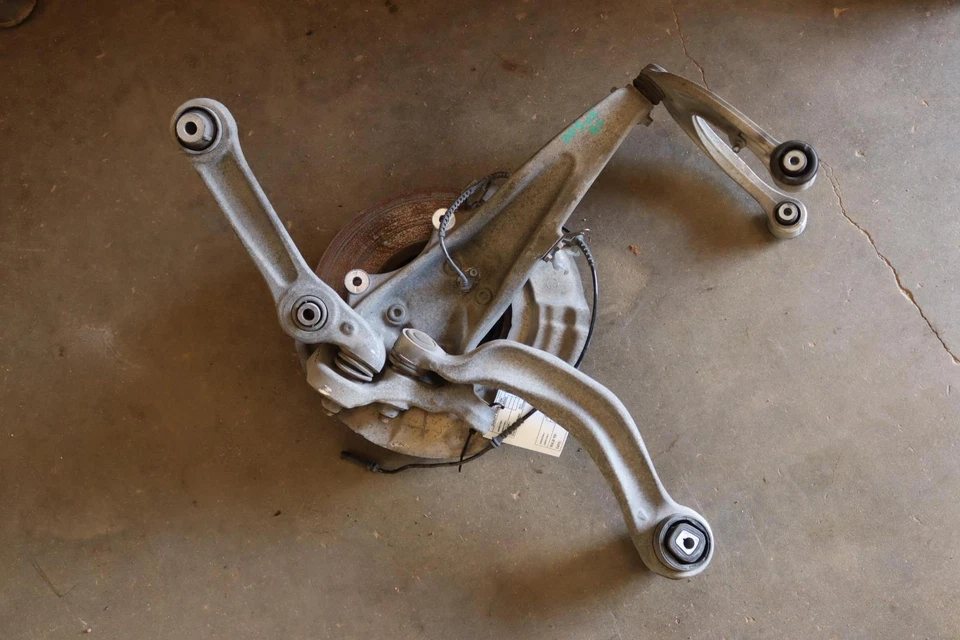 BMW 740LI F02 2013-2015 tracción trasera eje delantero izquierdo buje nudillo con brazos de control OEM Foto 3 de 4