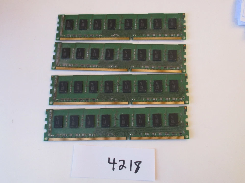 Micron 4x2Gb=8Gb PC3-10600 1333Mhz DDR3 Desktop Memory RAM (4218) - Image 2 of 2