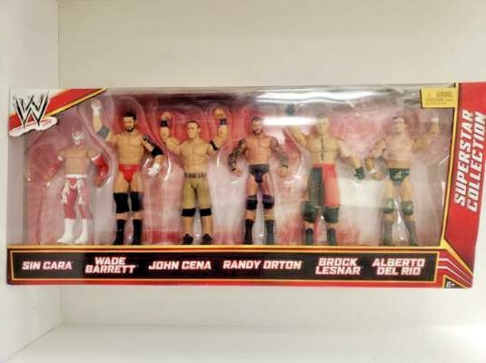 wwe superstar collection action figures 6pk | eBay